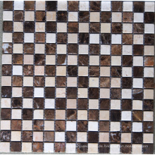 Mosaik Fliese Dark Emperador Stein Marmor Mosaik (HSM119)